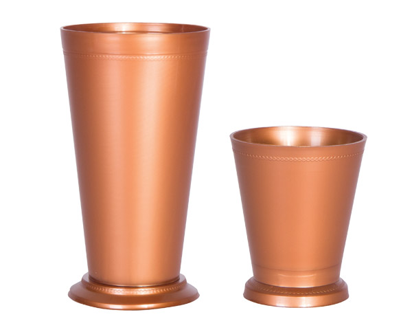 Copper Mint Julep Vase