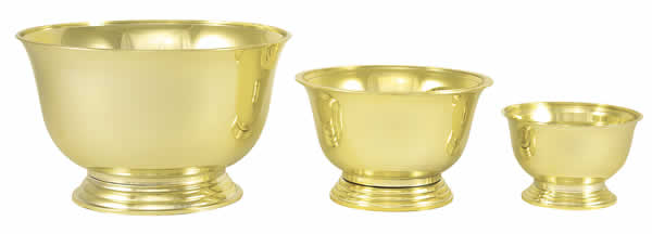 Gold Revere Bowl
