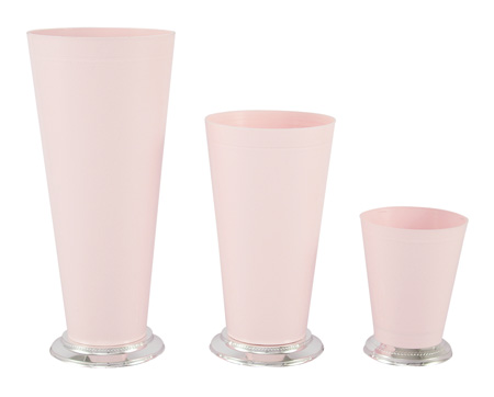 Pink Mint Julep Vase/Cup