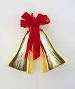 Gold Bells w/Red Bow